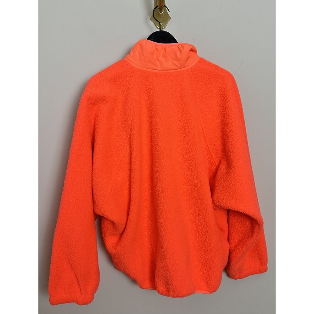 FREE PEOPLE Movement Hit The Slopes Pullover in Neon Coral Size X-Large - Picture 7 of 7
